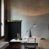 TriGlow – Geometric Table Lamp with Adjustable Swan Neck