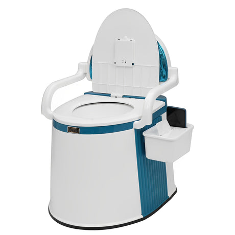 Adult and Elderly Portable Toilet for Home and Outdoor Use