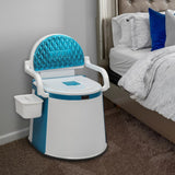 Adult and Elderly Portable Toilet for Home and Outdoor Use