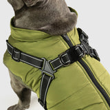 Waterproof Dog Coat with Built-in Harness – Warm, Weather-Resistant Dog Jacket for All Breeds
