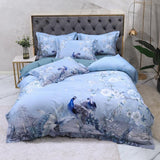 SoleilBlue – Elegant Egyptian Cotton Bedding Set