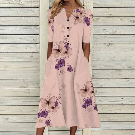 Women's Floral Summer Dress