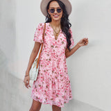 Women's Polyester Mini Summer Dress