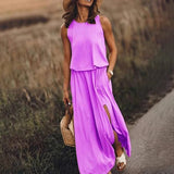 Women's Casual Polyester Summer Dress