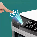 Portable Air Cooler Humidifier Fan with Night Light