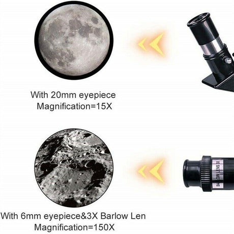 Professional 300/70mm Telescope with Tripod and Phone Mount
