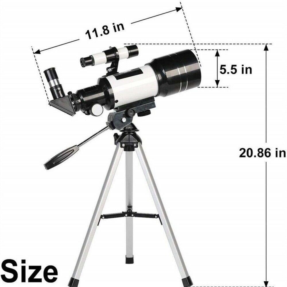 Professional 300/70mm Telescope with Tripod and Phone Mount