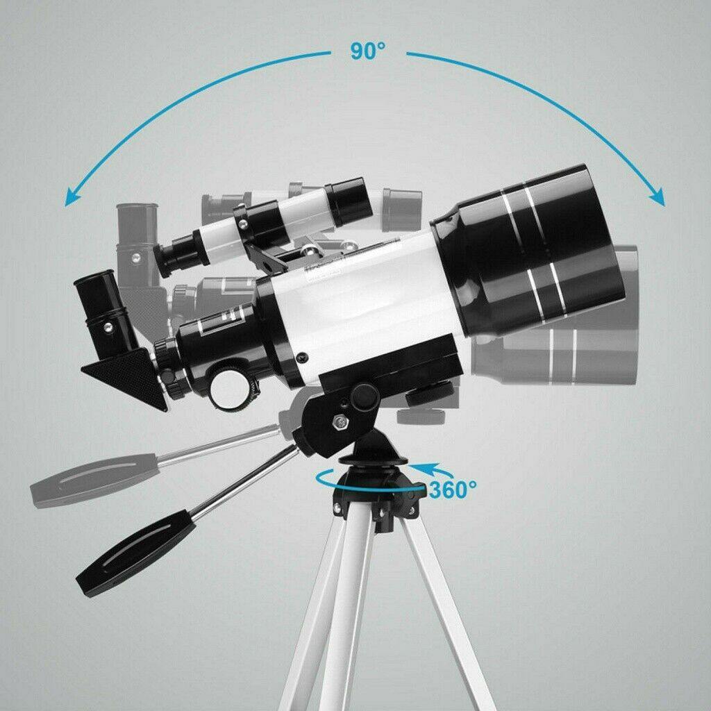 Professional 300/70mm Telescope with Tripod and Phone Mount