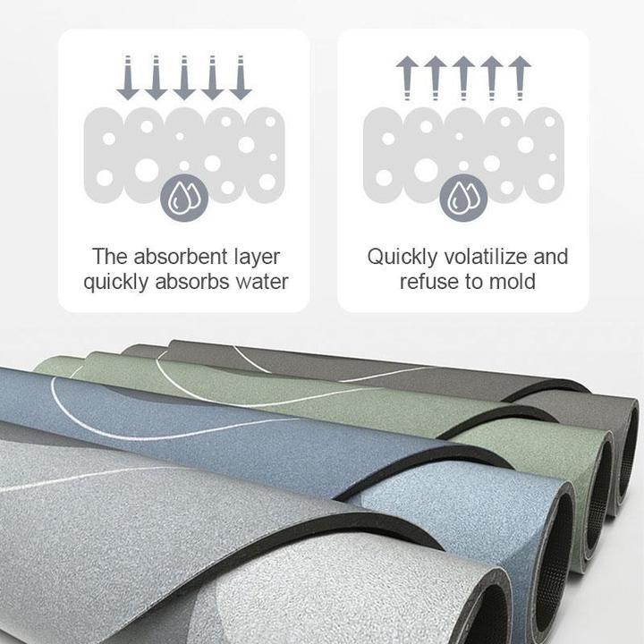 Fast-Drying Bath Mat with High Absorbency