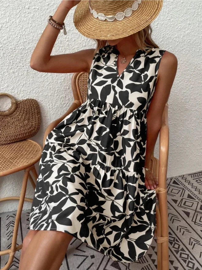 FlirtFrock - Playful and Versatile Mini Dress for Effortless Style at Any Occasion