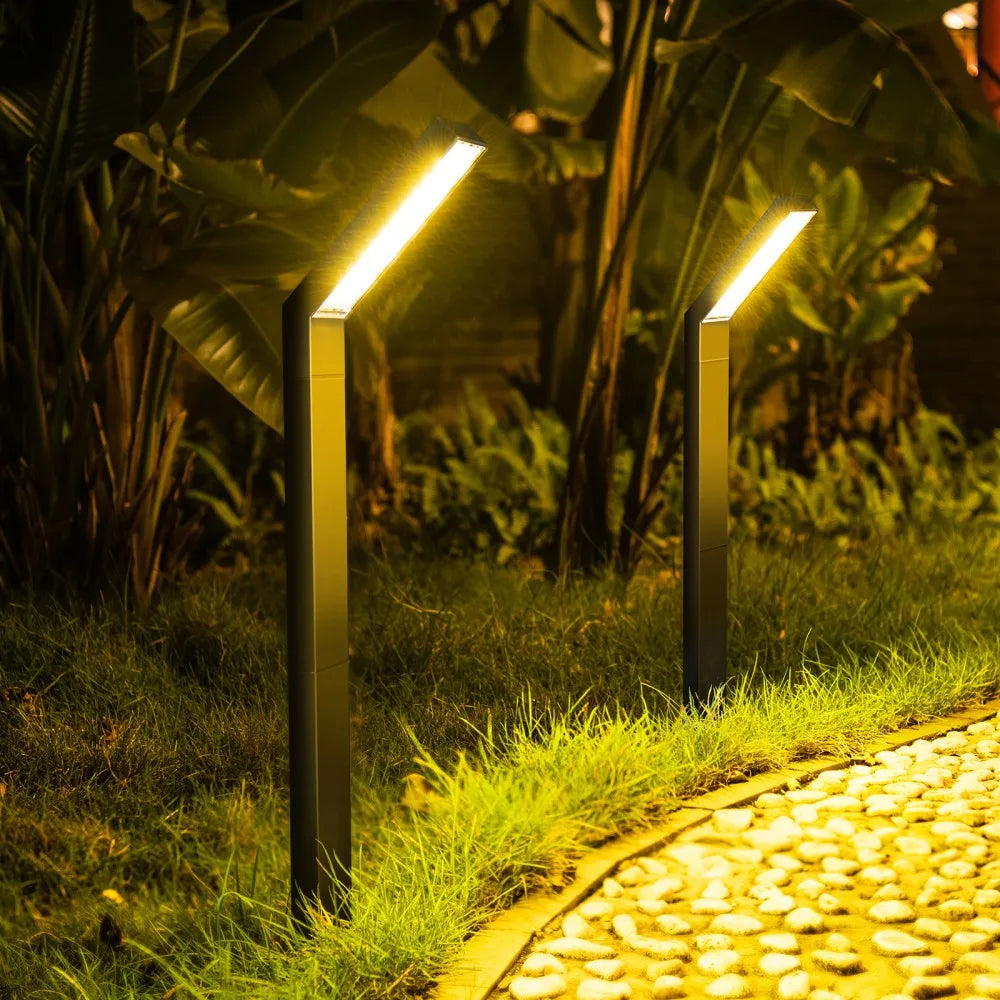 Solar Pathway Lights - 3-in-1 Adjustable Solar Garden Lights, IP65 Waterproof Outdoor Landscape Lighting