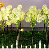 Solar Garden Lights - 3 Pack Dandelion Outdoor Decorative Solar LED Lights