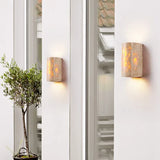 TravertineLuxe – Travertine Wall Lamp for Elegant Interiors