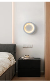 ZenMoon - Wabi Sabi Lunar Wall Lamp