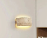 StoneBeam – Minimalist Wall Lamp in Travertine