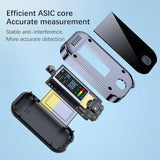 Compact Digital Alcohol Breathalyzer Key Ring with LCD Screen – USB Rechargeable Alcohol Tester for Accurate Measurements