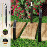 Solar Pathway Lights - 3-in-1 Adjustable Solar Garden Lights, IP65 Waterproof Outdoor Landscape Lighting