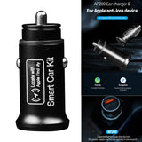Smart OBD GPS Tracker for Car - Real-Time Vehicle Tracking with Charging Function and Apple Find My Integration