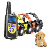 Waterproof Electric Dog Collar with Remote Control – Rechargeable, Adjustable for All Sizes, Humane Training Options