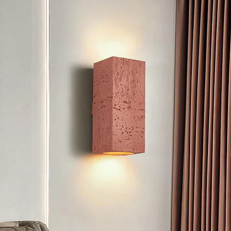 ZenStone – Wabi-Sabi Cement Wall Lamp