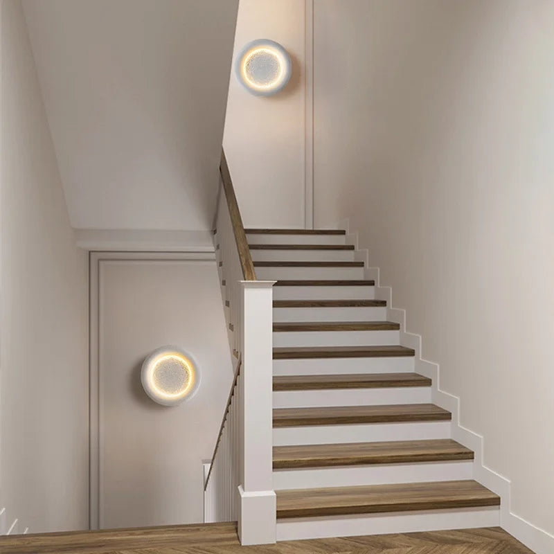 ZenMoon - Wabi Sabi Lunar Wall Lamp