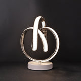 SpiralGlow – Sleek LED Table Lamp with Cozy Warm Light
