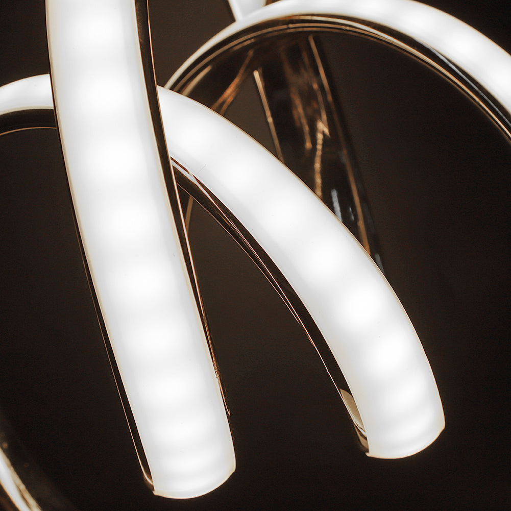SpiralGlow – Sleek LED Table Lamp with Cozy Warm Light