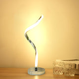 SpiralGlow – LED Desk Lamp with Spiral Design for Bedroom