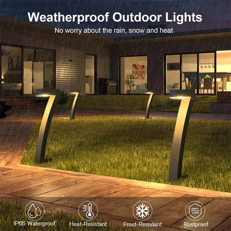 Solar LED Garden Lights - Waterproof Outdoor Pathway Spotlights for Yard & Driveway