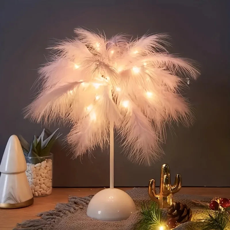 VelvetWings – Artistic Feather Lamp