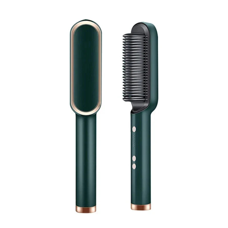 WavePro - 2-in-1 Straightening & Curling Brush