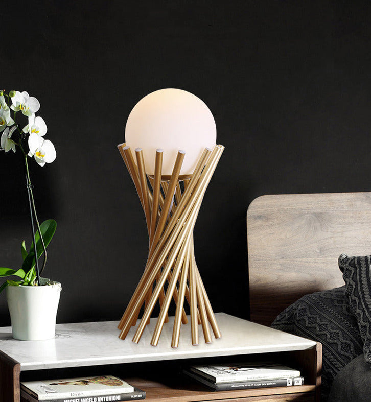 SphereBeam – Contemporary Table Lamp for Chic Ambiance