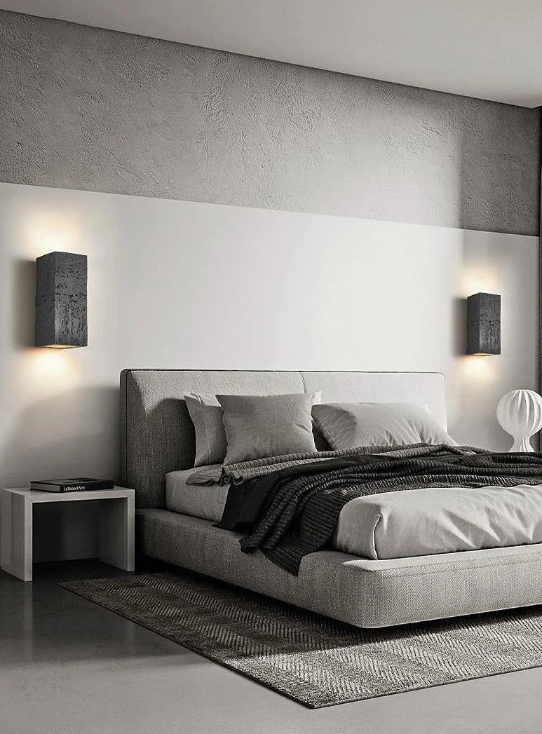 ZenStone – Wabi-Sabi Cement Wall Lamp