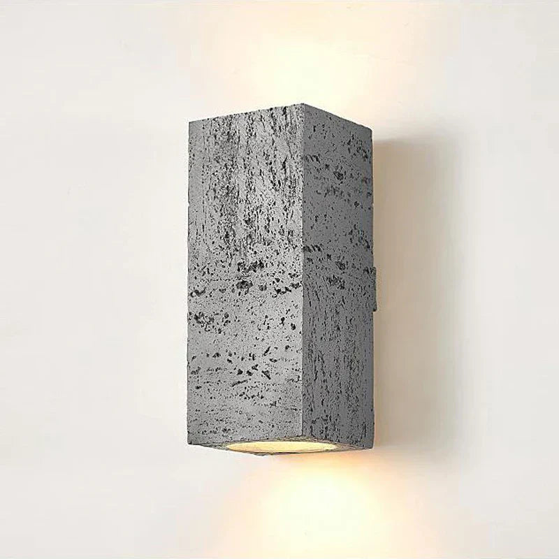 ZenStone – Wabi-Sabi Cement Wall Lamp