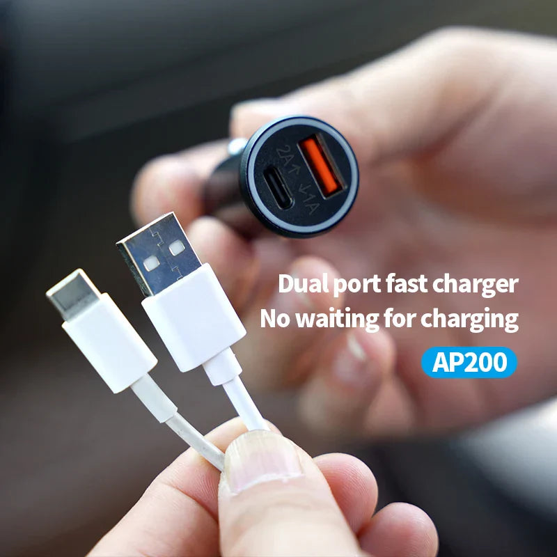 Smart OBD GPS Tracker for Car - Real-Time Vehicle Tracking with Charging Function and Apple Find My Integration
