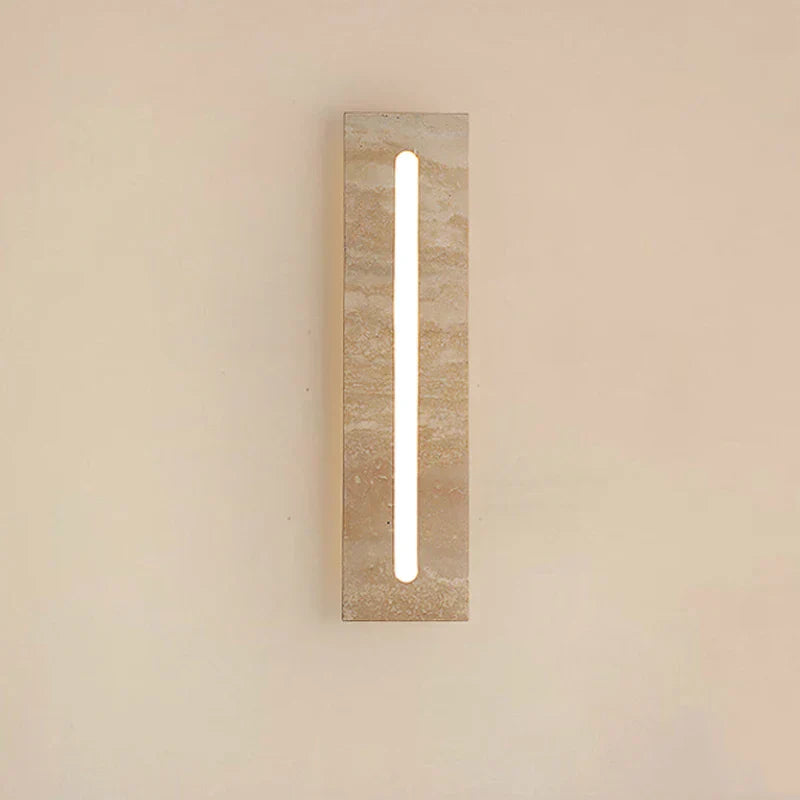 ZenAura – Wabi Sabi Wall Lamp with Marble Accents