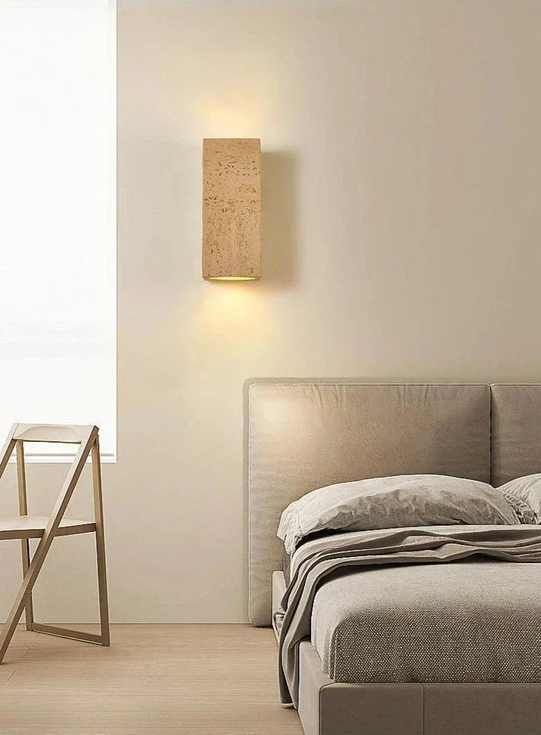 ZenStone – Wabi-Sabi Cement Wall Lamp