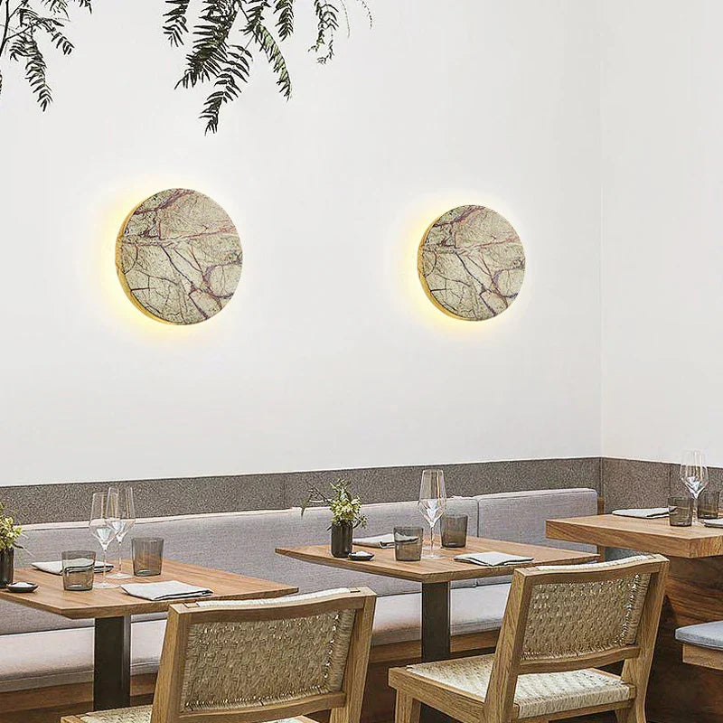 ZenAura – Luxurious Wabi-Sabi Wall Lamp