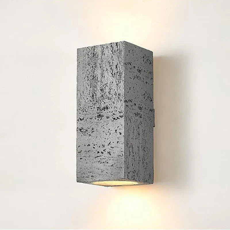 ZenStone – Wabi-Sabi Cement Wall Lamp