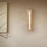 ZenAura – Wabi Sabi Wall Lamp with Marble Accents