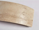 StoneBeam – Minimalist Wall Lamp in Travertine