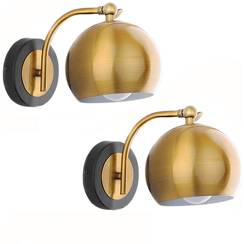 AntiqueAura – Classic Vintage Wall Lamp with Plug for Elegant Spaces