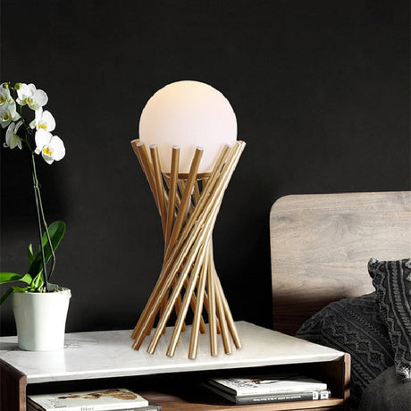 SphereBeam – Contemporary Table Lamp for Chic Ambiance
