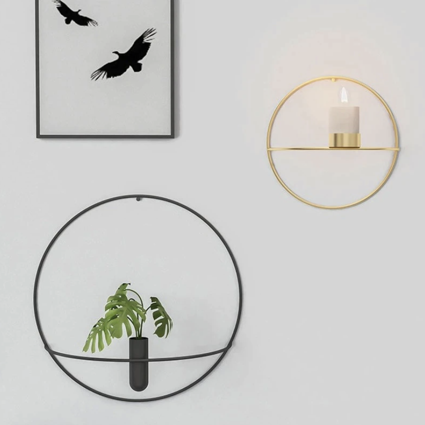 WallAura - Ryder Candleholder and Vase Combo