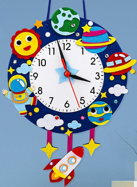 StellarTick - Glowing Starry Wall Clock