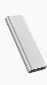 Ultra Thin 4 TB External Hard Drive – Portable USB-C Storage Solution for Fast File Transfer and Durability