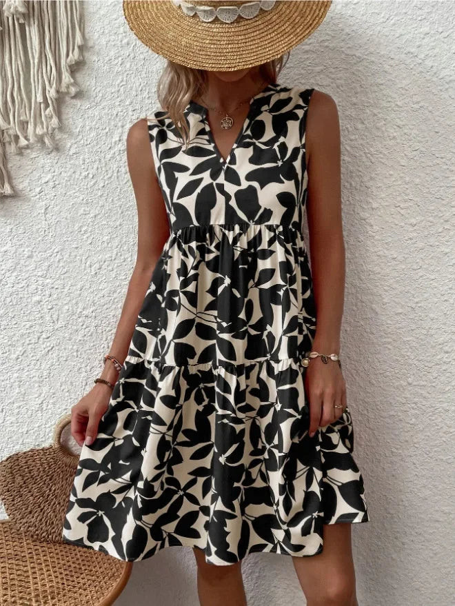 FlirtFrock - Playful and Versatile Mini Dress for Effortless Style at Any Occasion
