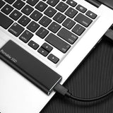 Ultra Thin 4 TB External Hard Drive – Portable USB-C Storage Solution for Fast File Transfer and Durability