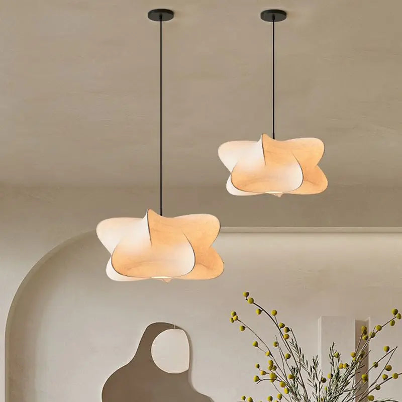 ZenSilk - Japanese Wabi-Sabi Pendant Lamp