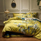 TranquilGold – Soft Egyptian Cotton Pillowcase Set for Relaxing Sleep